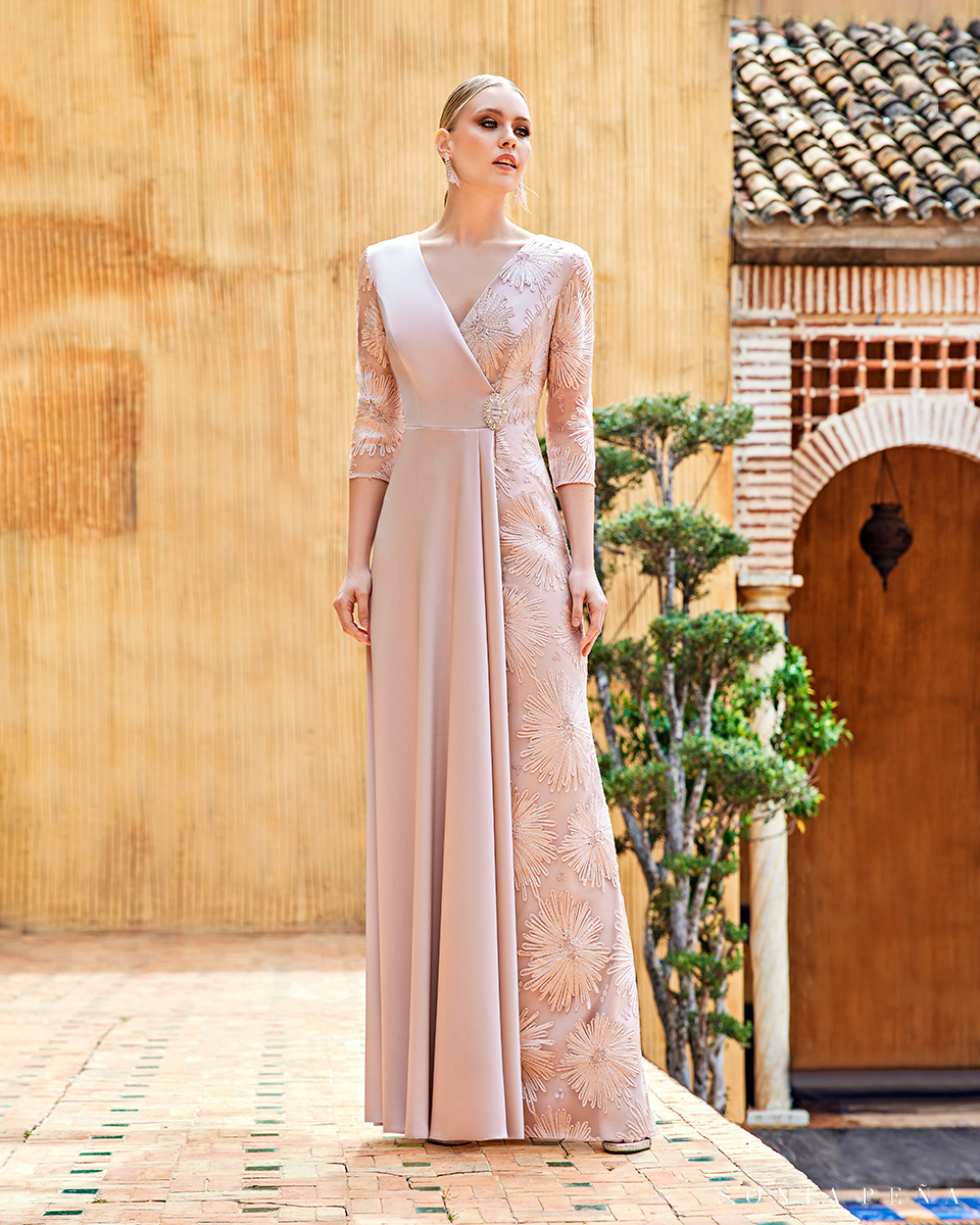 Long dress. Spring-Summer Babylon Collection 2022. Sonia Peña - Ref. 1220012