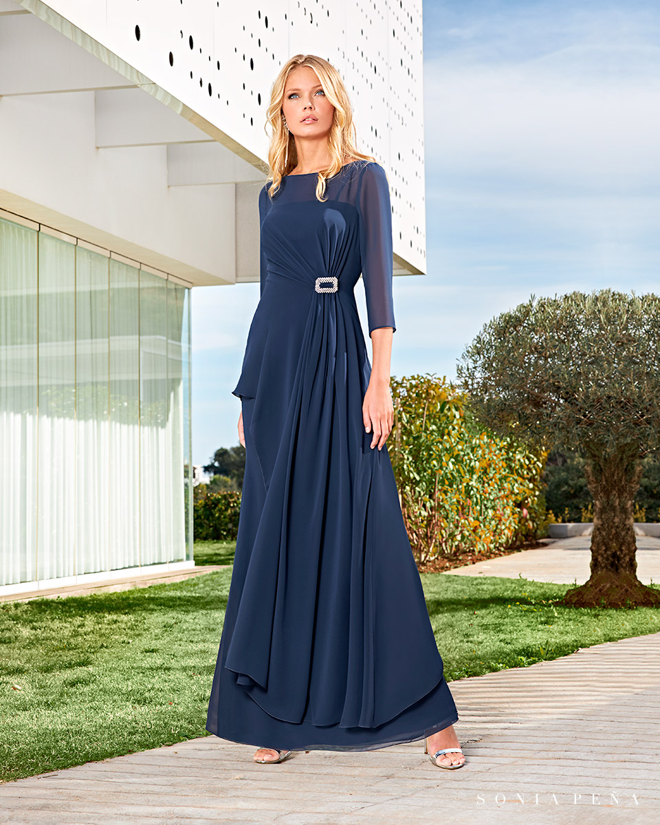 Long dress. Spring-Summer Solar Collection 2021. Sonia Peña - Ref. 1210013
