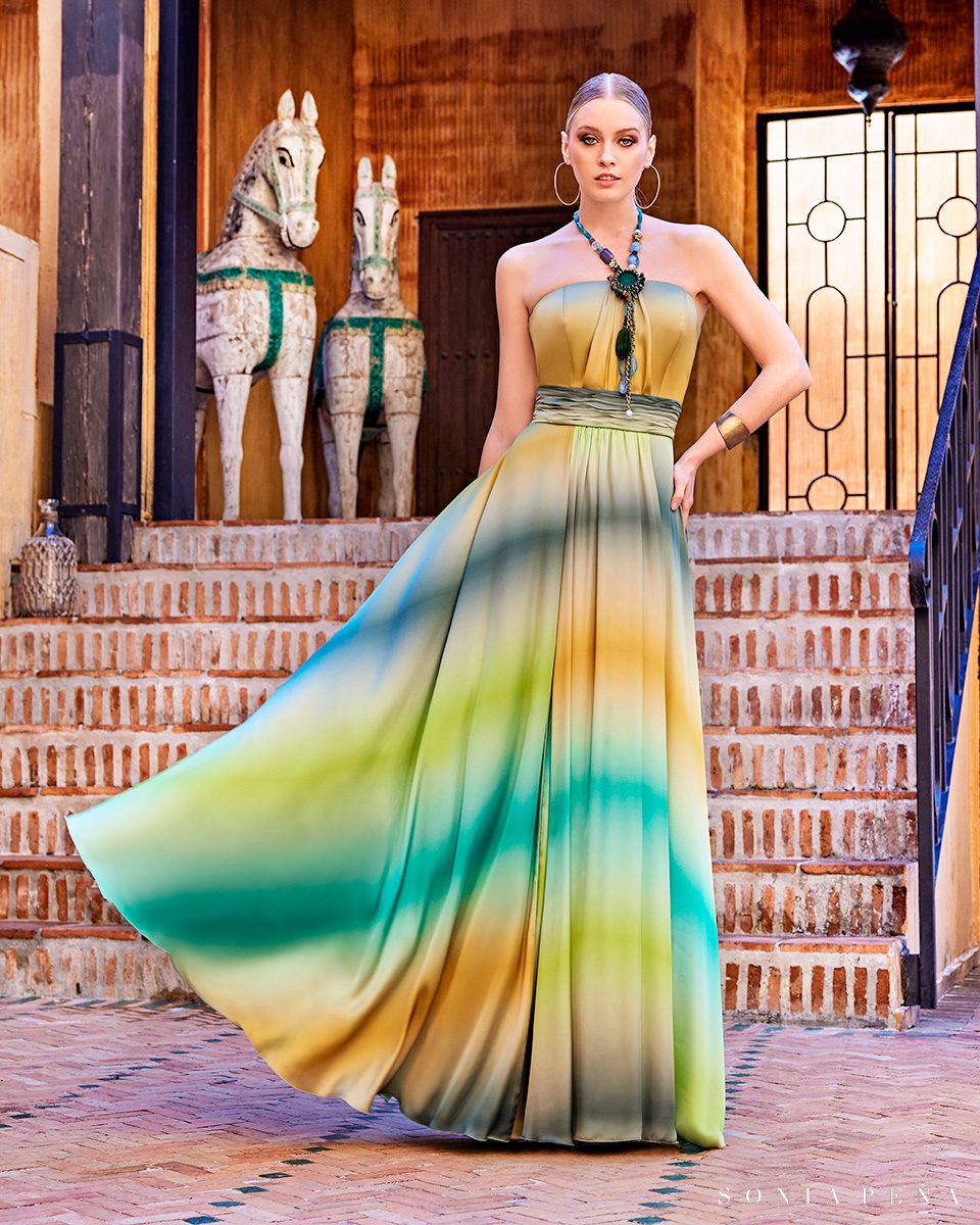 Long dress. Spring-Summer Babylon Collection 2022. Sonia Peña - Ref. 1220040