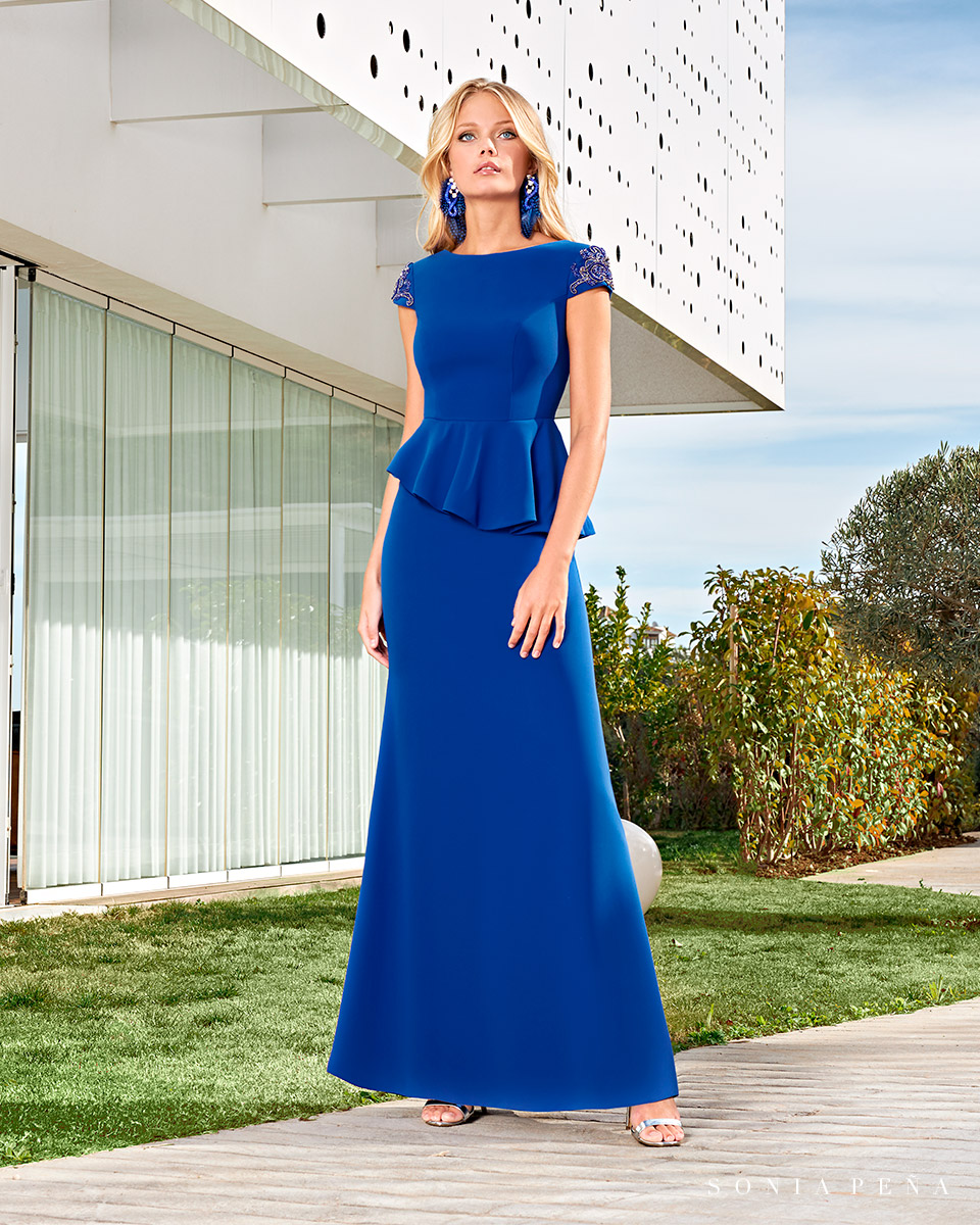 Long dress. Spring-Summer Solar Collection 2021. Sonia Peña - Ref. 1210012