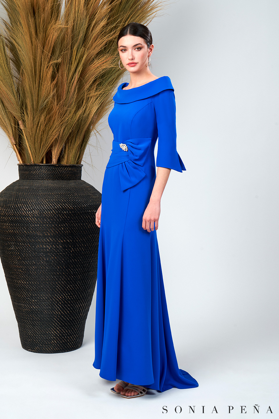 Long dress. Zanzibar Collection Spring-Summer 2024. Sonia Peña - Ref. 1240013