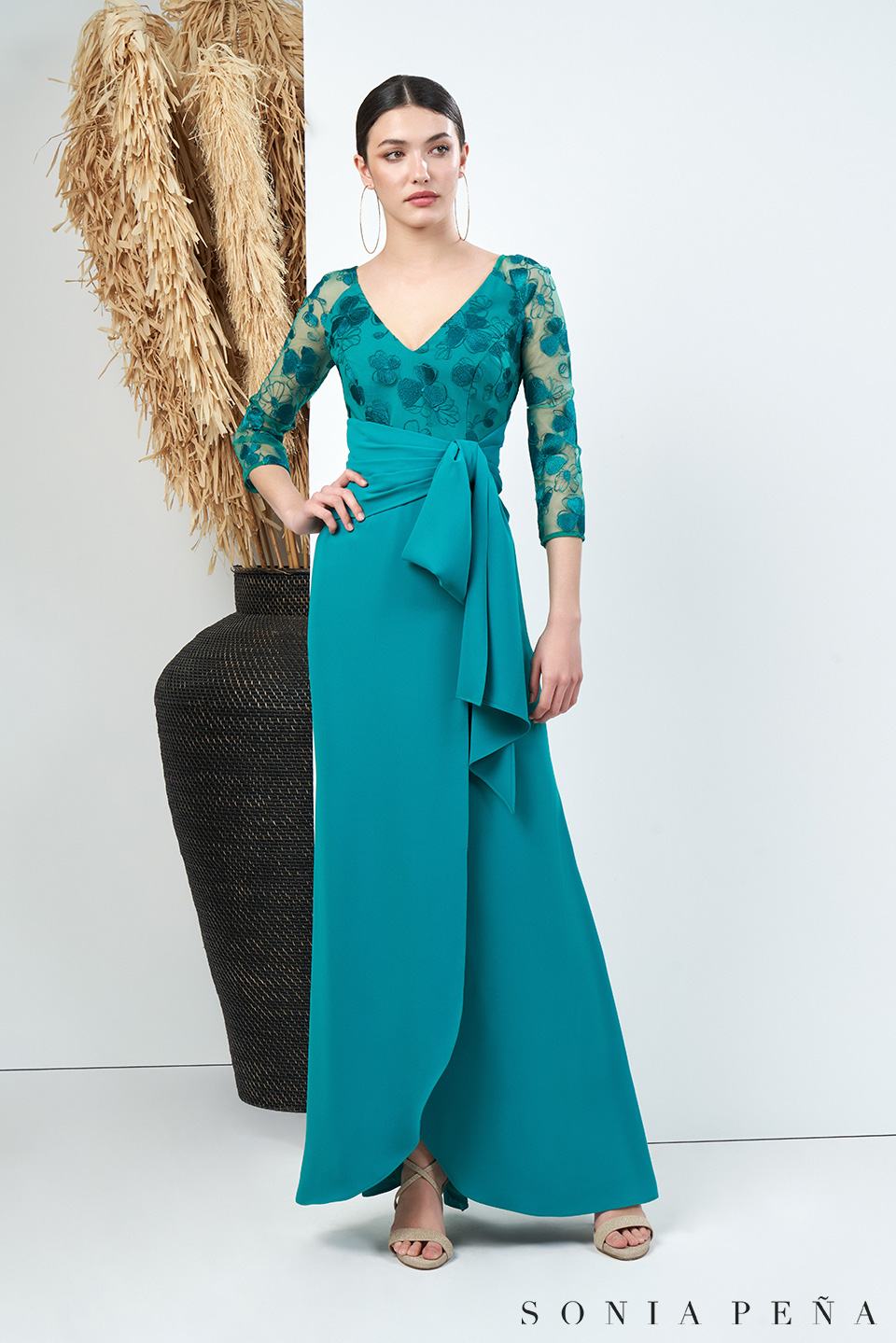 Long dress. Zanzibar Collection Spring-Summer 2024. Sonia Peña - Ref. 1240016