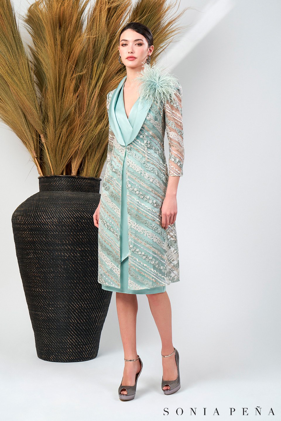 Suit Dress Jacket. Zanzibar Collection Spring-Summer 2024. Sonia Peña - Ref. 1240026