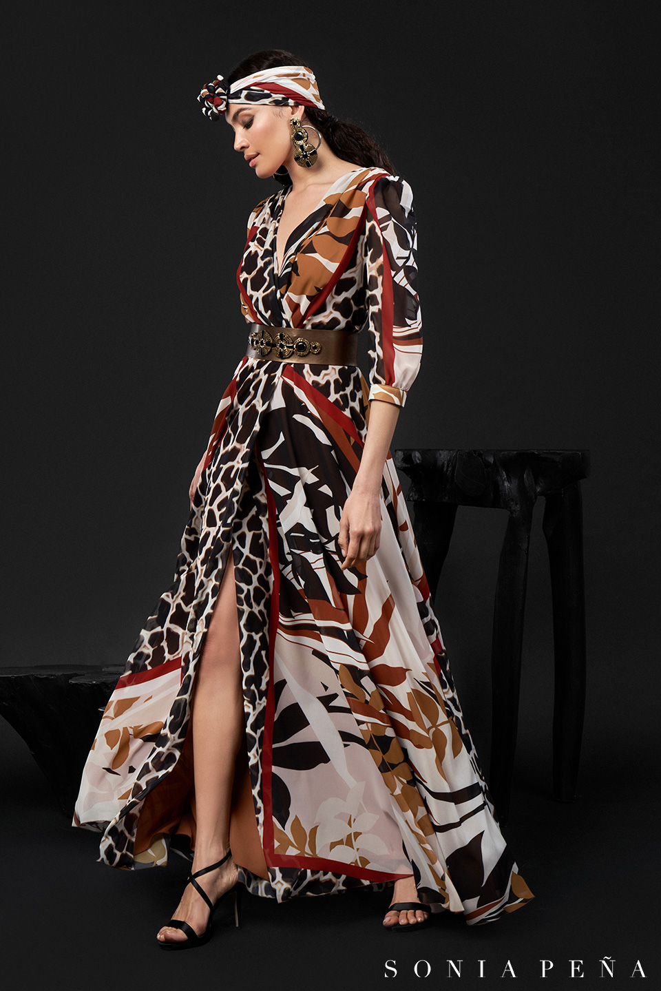 Long dress. Zanzibar Collection Spring-Summer 2024. Sonia Peña - Ref. 1240060