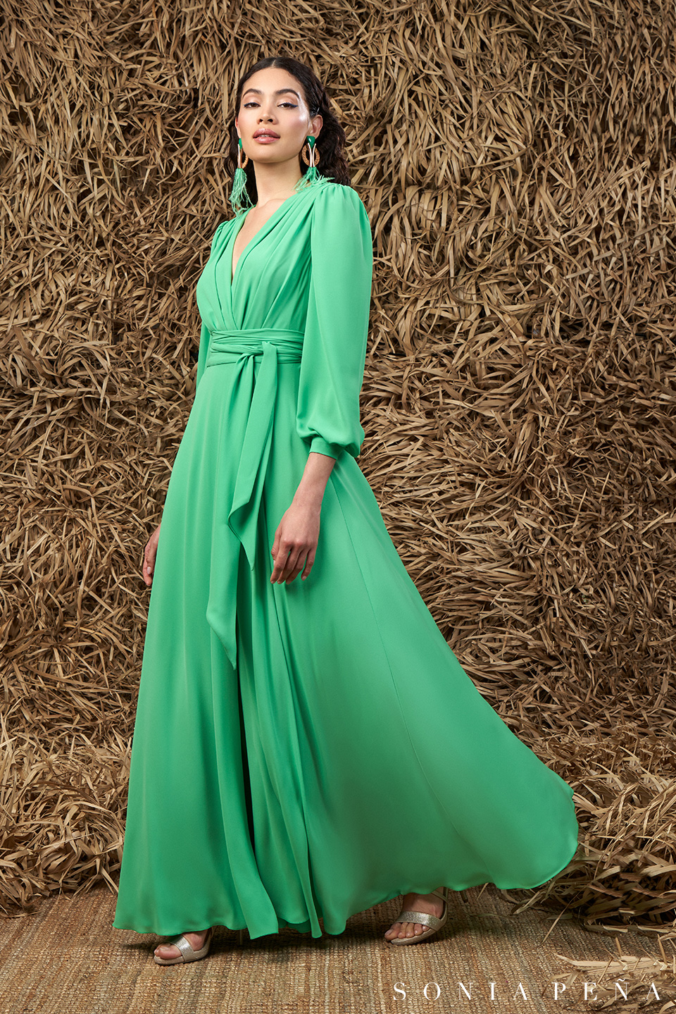 Long dress. Zanzibar Collection Spring-Summer 2024. Sonia Peña - Ref. 1240064