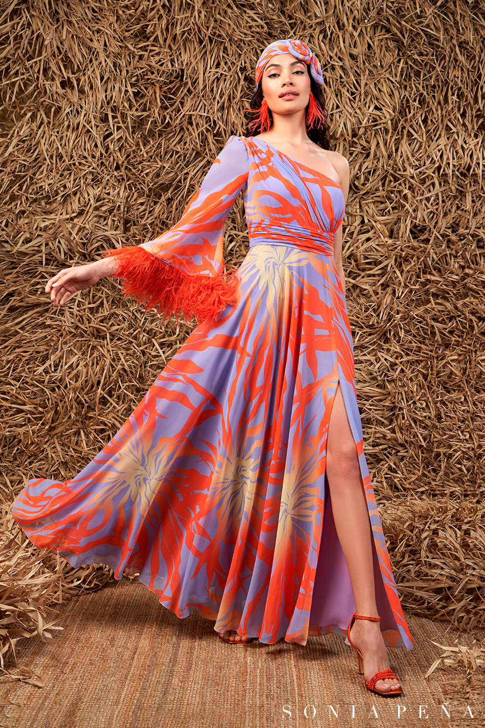 Long dress. Zanzibar Collection Spring-Summer 2024. Sonia Peña - Ref. 1240075