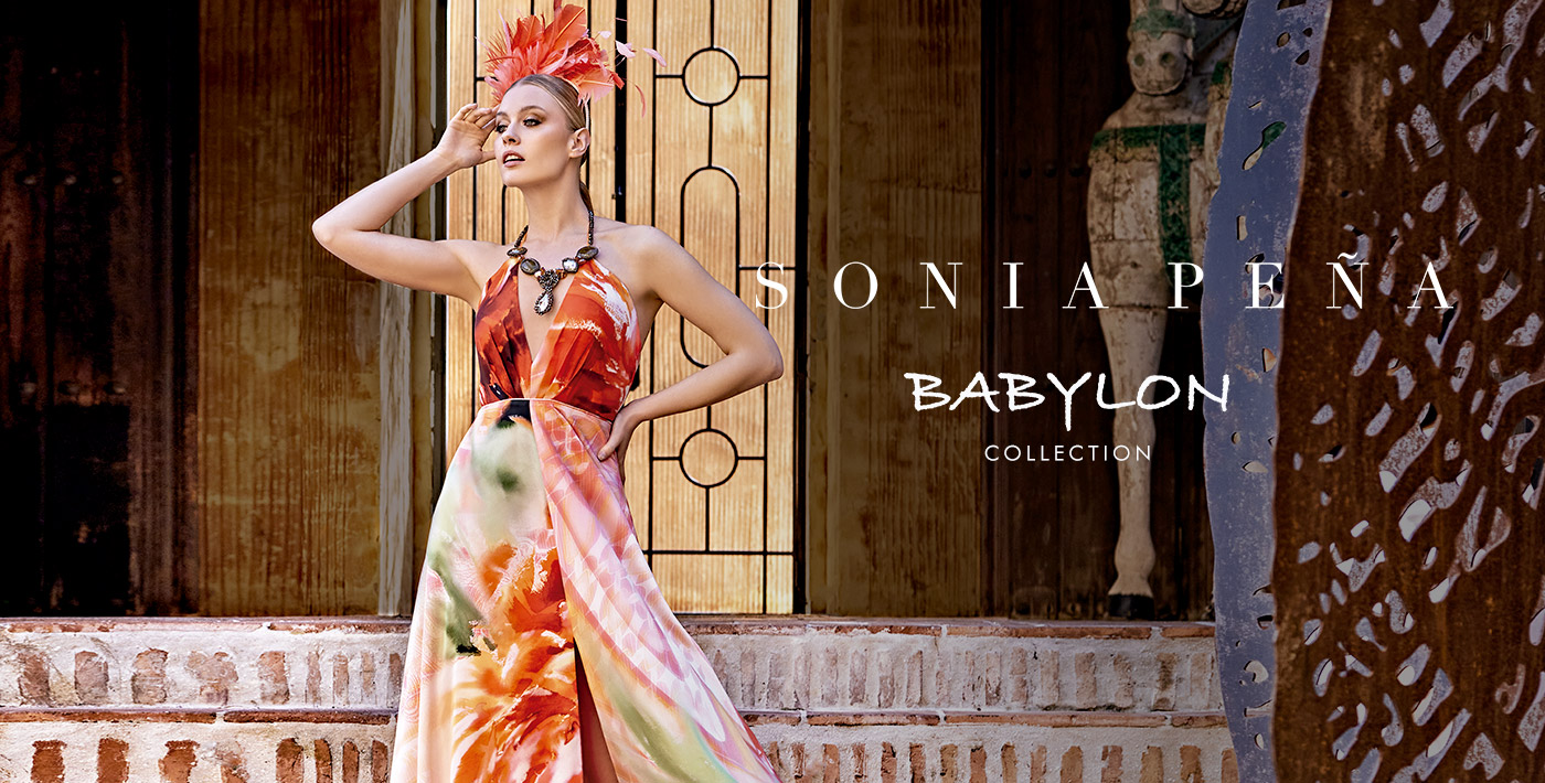 Party dress, Cocktail Dresses, Mother of the bride dresses. Complete Spring-Summer Babylon Collection 2022. Sonia Peña