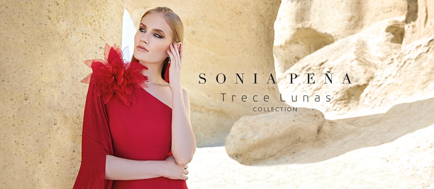 Party dress, Cocktail Dresses, Mother of the bride dresses. Complete Spring-Summer Trece Lunas Collection 2020. Sonia Peña